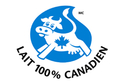 Lait 100 % canadien Lait 100 % canadien