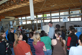 Le UBC Dairy Education and Research Centre, sous la direction de Nelson Dinn